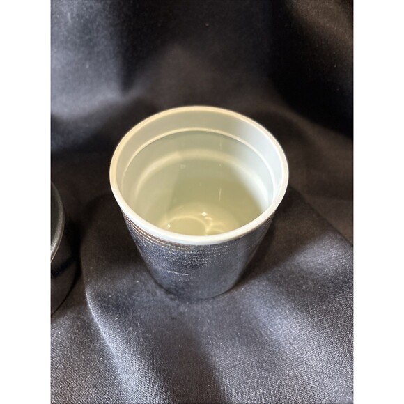 VTG Aladdin Stanley Thermos A-944C Quart No. 100 Cup No. 11 Stopper Green Steel - Picture 3 of 15